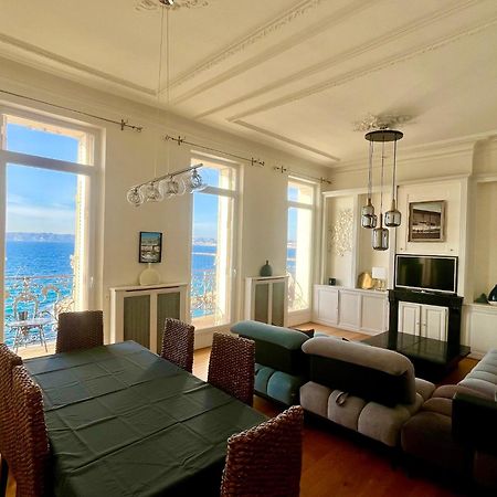 Appartement Sur La Corniche Kennedy Face A La Mer Марсель Екстер'єр фото